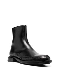 Les Hommes Classic Leather Ankle Boots