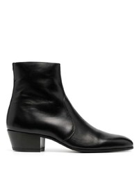 Saint Laurent Cole Zipped Ankle Boots