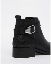 Asos Collection Abel Leather Ankle Boots