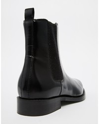 Asos Collection Abingdon Leather Chelsea Ankle Boots