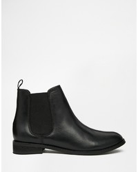 Asos Collection Airbound Leather Chelsea Ankle Boots