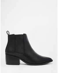 Asos Collection Right About Now Western Pointed Chelsea Ankle Boots