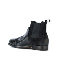 Ink Contrast Chelsea Boots