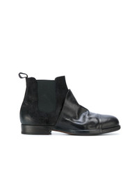 Ink Contrast Chelsea Boots