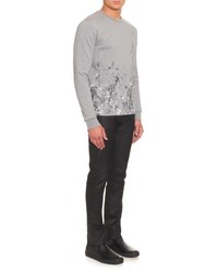 Christopher Kane Crocodile Effect Leather Boots