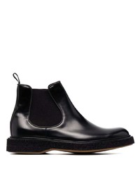 Barrett Curved Leather Ankle Boots