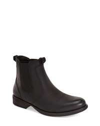 Eastland Daily Double Chelsea Boot In Black Leather At Nordstrom