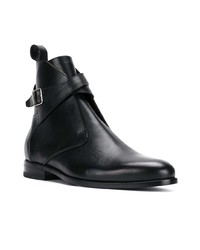 Saint Laurent Dare Strap Detail Ankle Boots
