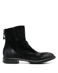 Moma Distressed Effect Ankle Boots