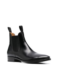 FURSAC Double Pull Tab Leather Boots