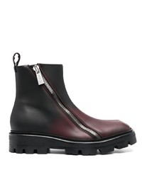 Gmbh Double Zip Ombr Ankle Boots