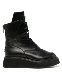 Julius Edge Leather Military Boots