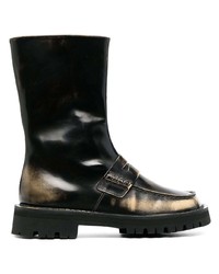 CamperLab Eki Leather Mid Calf Boots