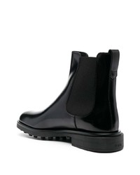Tod's Elasticated Leather Ankle Boots