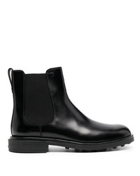 Tod's Elasticated Leather Ankle Boots