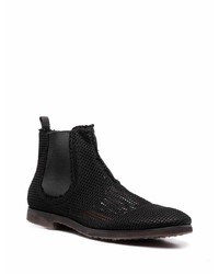 Premiata Elasticated Mesh Ankle Boots