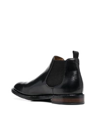 Officine Creative Elasticated Panel Leather Boots