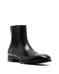 Tom Ford Elkan Leather Chelsea Boots