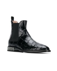 Alberto Gozzi Embossed Surface Boots