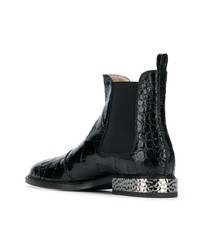 Alberto Gozzi Embossed Surface Boots