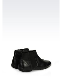 Emporio Armani Chelsea Boot In Napa Leather