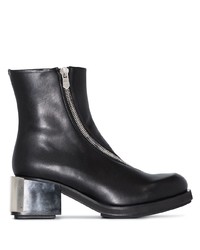 Gmbh Ergonomic Riding Faux Leather Ankle Boots
