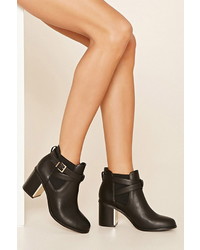 Forever 21 Faux Leather Chelsea Boot