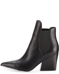 Finley Pointed Toe Chelsea Boot Black