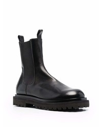 Officine Creative Fiore Lux Slip On Leather Ankle Boots