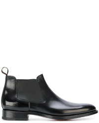 Santoni Fitted Chelsea Boots