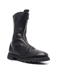 Guidi Fitted Front Zip Leather Boots