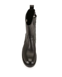 Rick Owens Flat Leather Boots