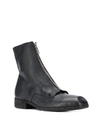 Guidi Front Zip Ankle Boots