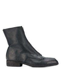 Guidi Front Zip Ankle Boots