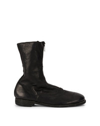 Guidi Front Zip Ankle Boots