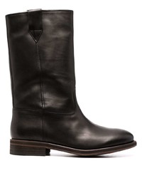Officine Generale Gary Leather Ankle Boots