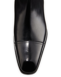 Tom Ford Gianni Leather Chelsea Boot Black