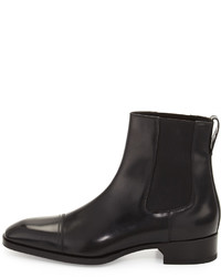 Tom Ford Gianni Leather Chelsea Boot Black