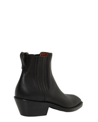 Givenchy Cropped Leather Chelsea Boots