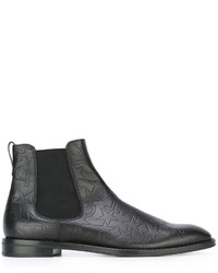 Givenchy Logo Embossed Chelsea Boots