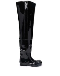 Maison Margiela Glossy Knee Length Boots