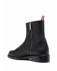 Thom Browne Goodyear Sole Penny Loafer Ankle Boots