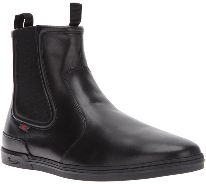 sporty chelsea boots
