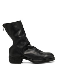 Guidi High Leather Ankle Boots