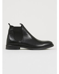 Selected Homme Sel Marc Noos Black Leather Chelsea Boots