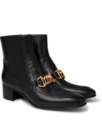 Gucci Horsebit Leather Boots