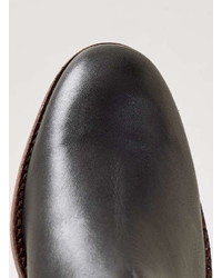 Hudson Shoes Hudson Black Leather Chelsea Boots