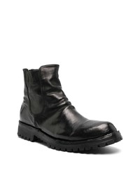 Officine Creative Ikonic 005 Leather Ankle Boots
