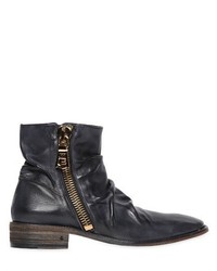 John Varvatos 30mm Smooth Leather Ankle Boots