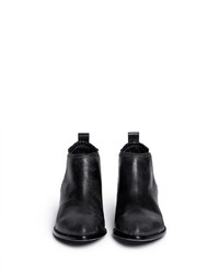 Nobrand Kori Cutout Heel Leather Chelsea Boots